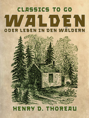 cover image of Walden oder Leben in den Wäldern